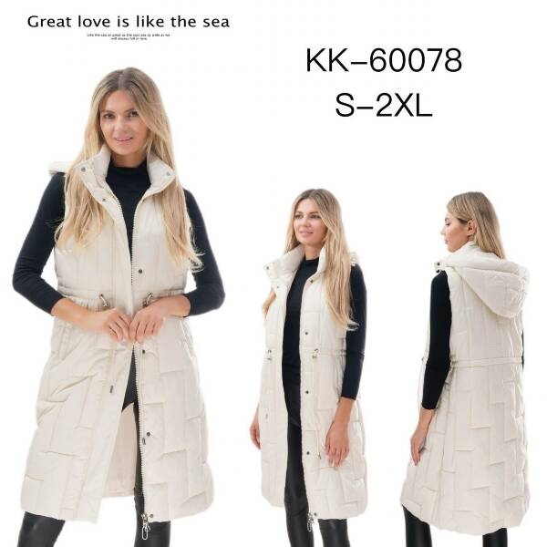 Kamizelka damkie Roz S-2XL, 1 Kolor Paczka 5 szt 1